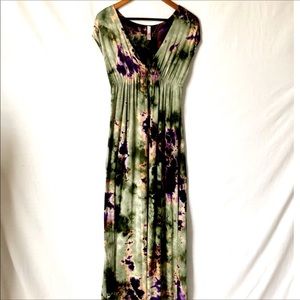 Tie Dyed Maxi Dress by Willa